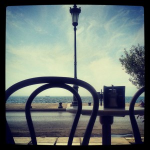 View from Thermaikos Bar